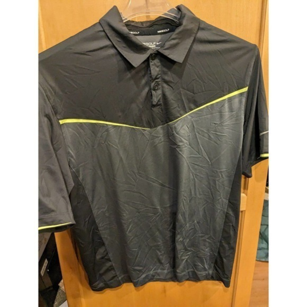 Nike Golf Tour Performance Dri-Fit Men's Medium Short‎ Sleeve Polo Shirt